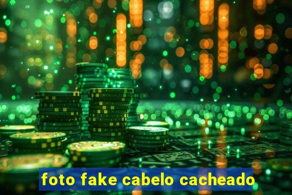 foto fake cabelo cacheado